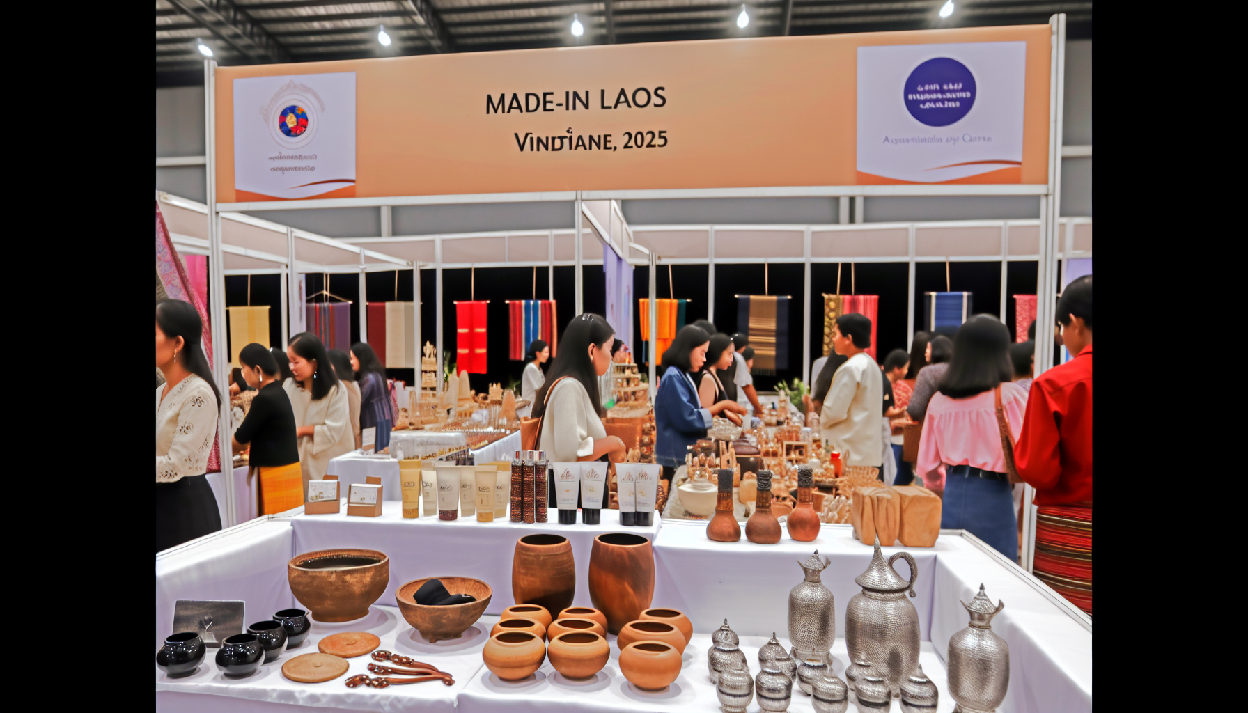 Made in Laos Product Exhibition 2025 Showcases Country's Economic Potential